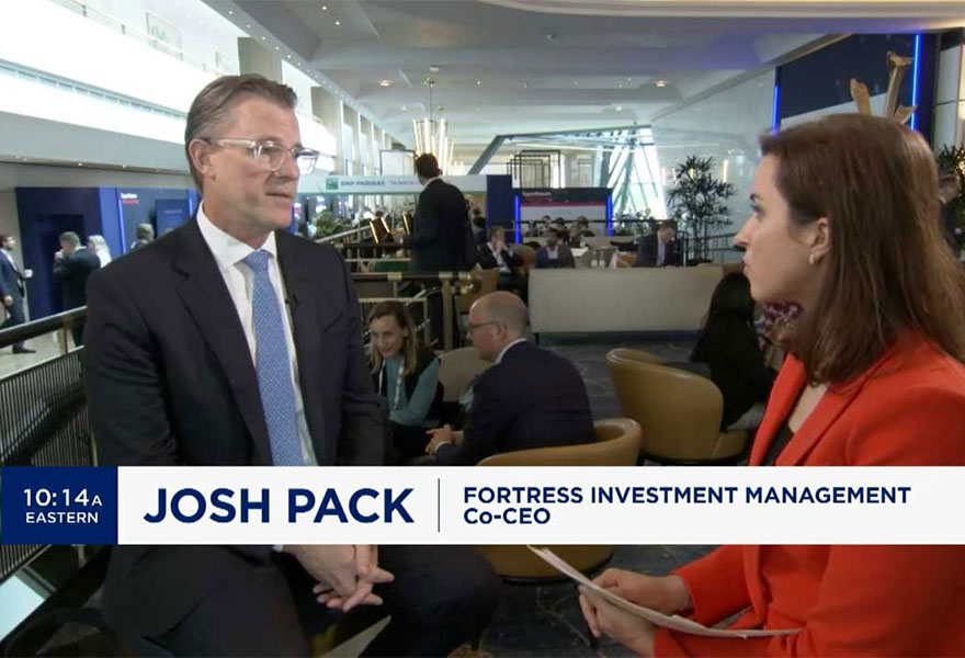 Josh Pack with CNBC's Leslie Picker from SuperReturn Berlin